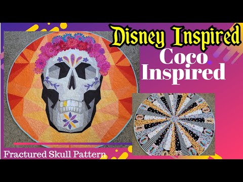 Coco Inspired Quilt | Fractured Skull Pattern