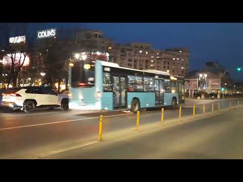 Otokar Kent C-12 6542 pe linia expres 783 tranziteaza Piata Unirii