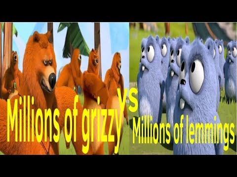 Millions of Grizzy vs Millions of Lemmings