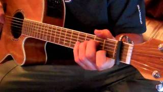 How to play Dancing in the Minefields by Andrew Peterson (Guitar)