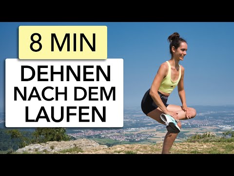 8 min Dehnübungen im Stehen nach dem Laufen