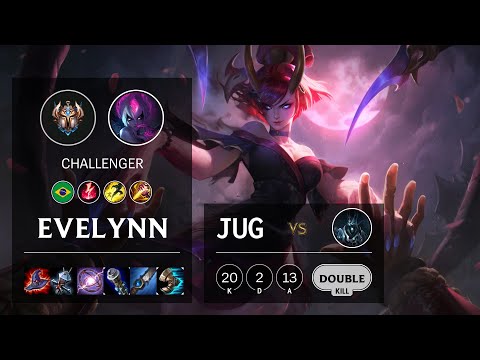 Evelynn Jungle vs Karthus - BR Challenger Patch 10.15