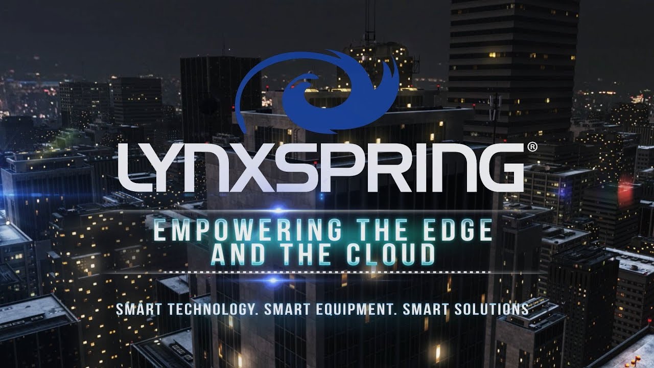 Lynxspring:  Smart Technology. Smart Equipment. Smart Solutions. SMARTER BUILDINGS.