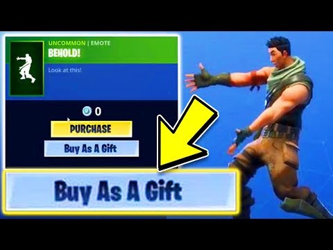 Fortnite GIFTING SYSTEM Release Date! How to GIFT Skins in Fortnite! (Gifting System in Fortnite) Video