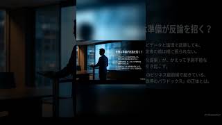 完璧なプレゼンが却下される理由 #ai活用 #ニュース #仕事効率化 #生産性向上 #業務効率化 #chatgpt #dx #プロンプトエンジニアリング #ビジネス #ナレッジマネジメント