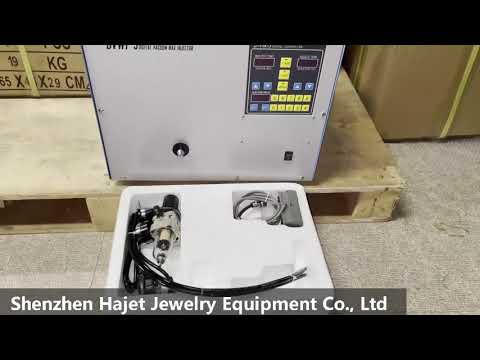 YIZHU Digital vacuum wax injector for jewellery with auto pressure control