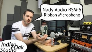 Video thumbnail for Indigo Oak Studio - Nady Audio RSM-5 Ribbon Microphone unboxing, review & demonstration by Indigo Oak Studio