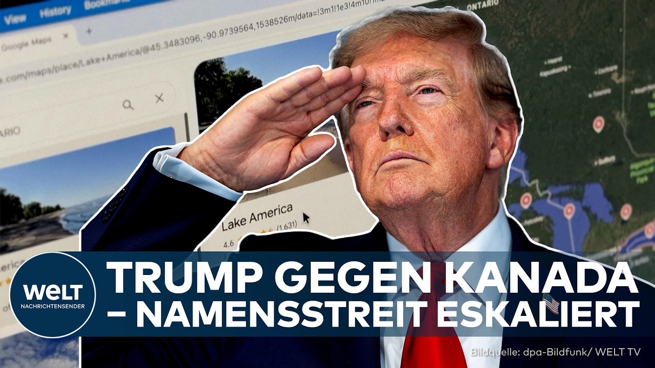 TRUMP: Google Maps nennt den Lake Ontario jetzt „Lake America“ – Umbenennung sorgt für Streit