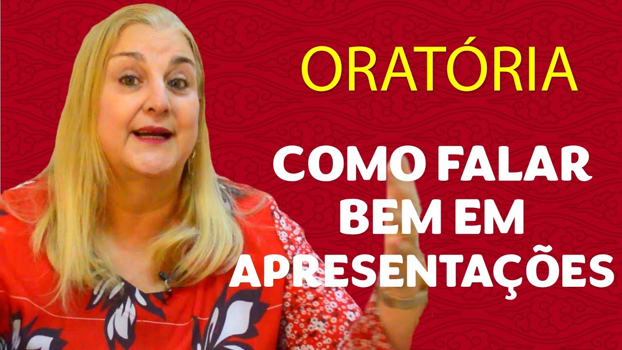 Oratória - A arte de falar bem em público. Aprenda a fazer apresentações envolventes.