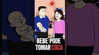ISSO PODE ACONTECER SE UM BEBE TOMAR COCA COLA