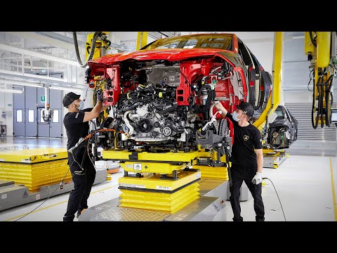 Inside the Lamborghini Factory 🇮🇹 | How Lamborghini Supercars Are Built in Italy!