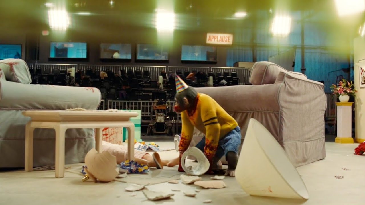 Nope 2022 : Chimp kills everyone on set scene HD