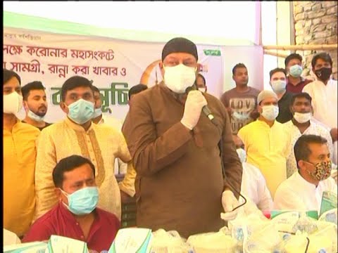 দুস্থ ও অসহায় মানুষের মাঝে রান্না করা খাবার বিতরণ করেছে ঢাকা মহানগর উত্তর যুবলীগ | ETV News