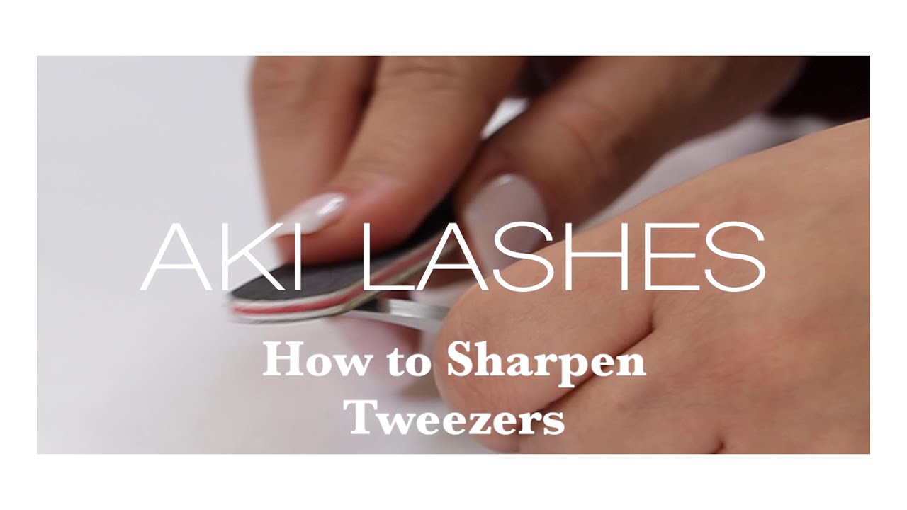 How to Sharpen Aki Tweezers