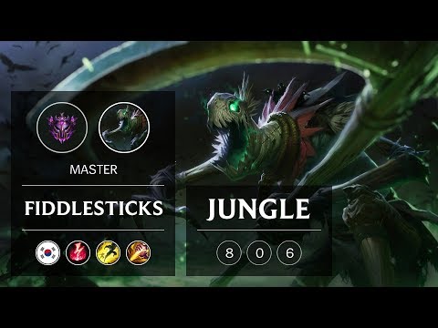 Fiddlesticks Jungle vs Rek'Sai - KR Master Patch 9.2