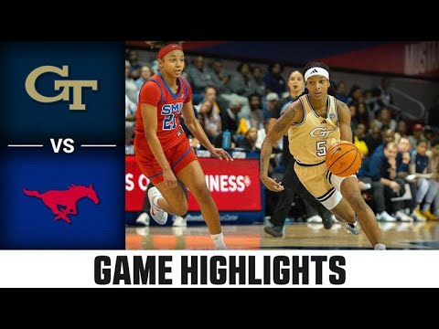 Georgia Tech vs. SMU Game Highlights | 2025-26 ACC Women's Basketball