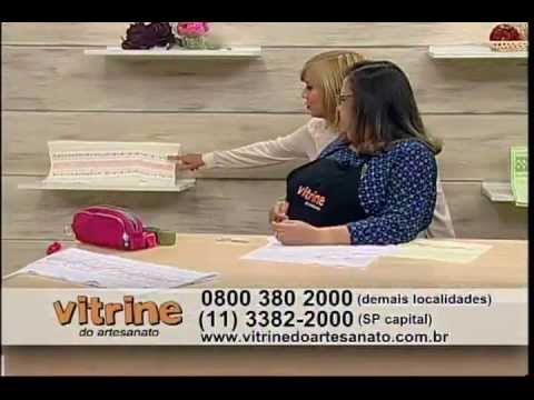 Bordado Vagonite - Leila Jacob - Vitrine do Artesanato na TV