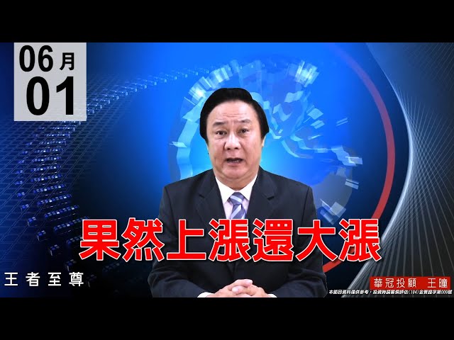 20200601《果然上漲還大漲》正規軍出門 逢回均可搶短主流不變。#王曈 #王者至尊