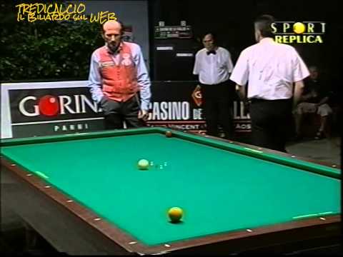 BOMBARDI vs ROSANNA Finale 5°Campionato Italiano Biliardo PRO  2004 @TREDICALCIO