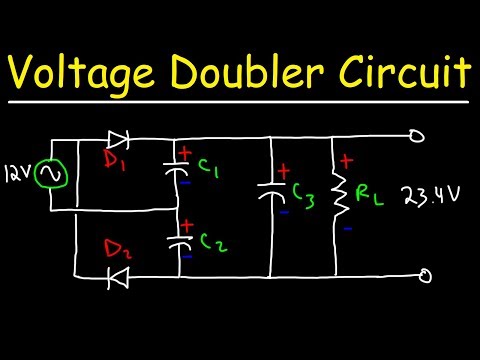 Full Wave Voltage Doubler Circuit