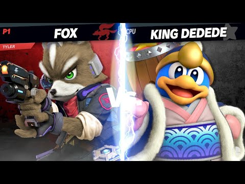 Super smash Bros ultimate Fox Vs king Dedede