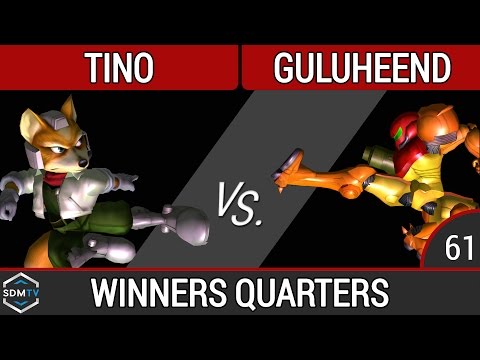 SDSU Biweekly 61 - B2S | Tino (Fox) vs. Guluheend (Samus) - SSBM Winners Quarters - Smash Melee
