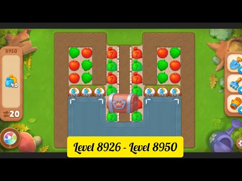 Gardenscapes ( Level 8926 - Level 8950 ) - All Puzzles - Gameplay PART - 409