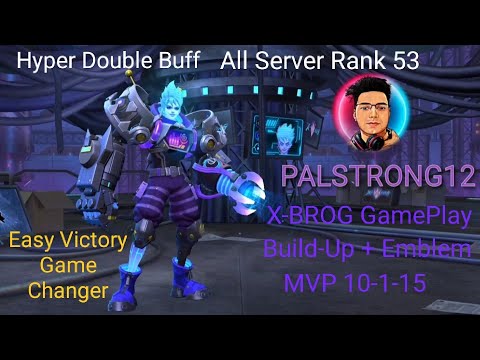 X-Borg Best Build & Fighter Emblem GamePlay MLBB