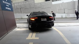 店員さんのお花渡すタイミングが素敵!!黄色の向日葵、言われてみたらヒカルくんのイメージカラーのツートンだし光り輝くイメージ🌻🌻納車おめでとうございます✨✨ - 【いざ出陣】2500万円で購入したマセラティ納車しました