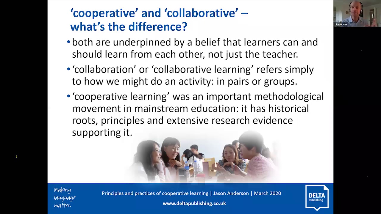 Principles and practices of cooperative learning by Jason Anderson