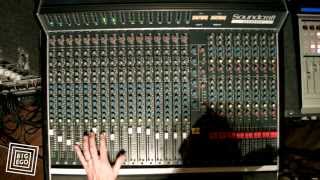 Soundcraft 6000 Recording Console Live Mixdown
