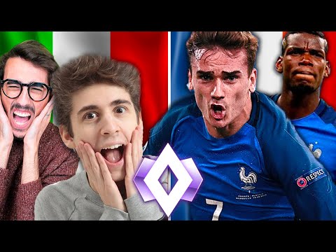 ITALIA vs FRANCIA in CHAMPION!! - Rocket League w/Stef