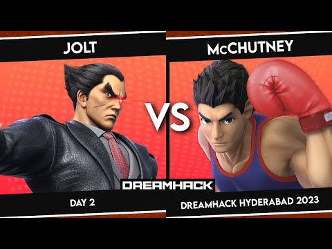 Jolt (Kazuya) vs McChutney (Little Mac) - DreamHack India 2023 - Smash Ultimate