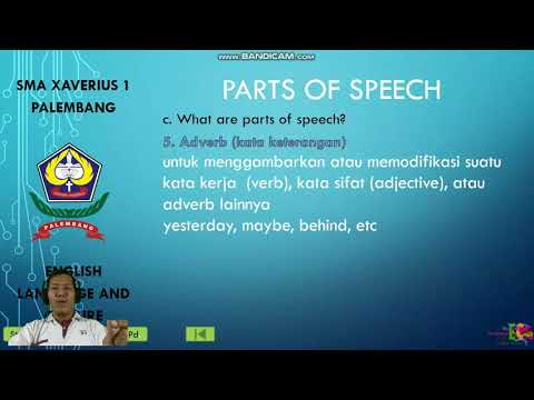 parts of speech by Andreas Widyo, S.Pd.