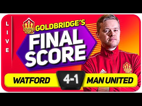 OLE OUT! GOLDBRIDGE! Watford 4-1 Manchester United  Match Reaction