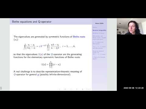 Informal String Math Seminar - Anton Zeitlin