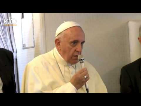 Le Pape François de retour de Corée (conférence de presse intégrale)