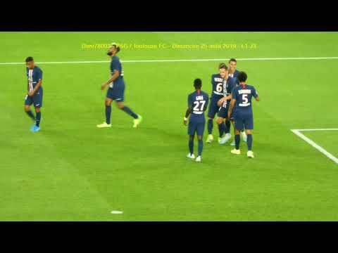 PSG / TFC 25.08.2019 : 4-0 (L1 J3) 4/4 : 4ème but du PSG+Virage Auteuil