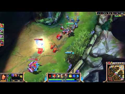 Darius ADC with support Annie vs Ashe and Sona