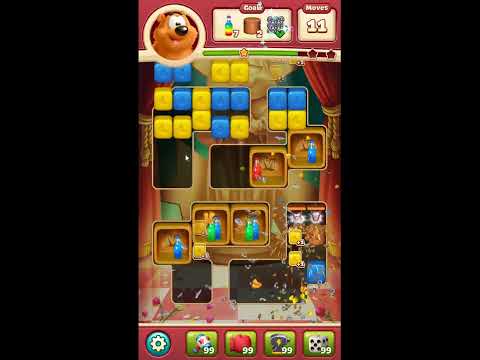 Toon Blast Level 6187 - NO BOOSTERS 🐻🐺🐱 | SKILLGAMING ✔️