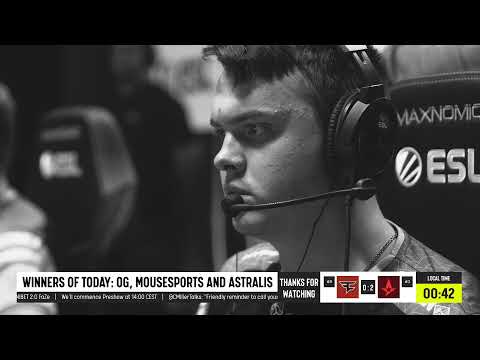 LIVE: Astralis UNIBET vs. FaZe Clan - ESL Pro League Season 11