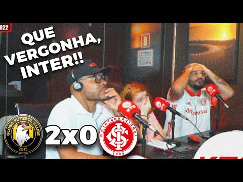 INTER ELIMINADO!! - REAÇÃO RADIO INFERNO  - GLOBO 2X0 INTERNACIONAL