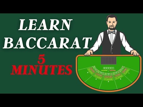 Baccarat Rules: The Basics Explained in 5 Minutes