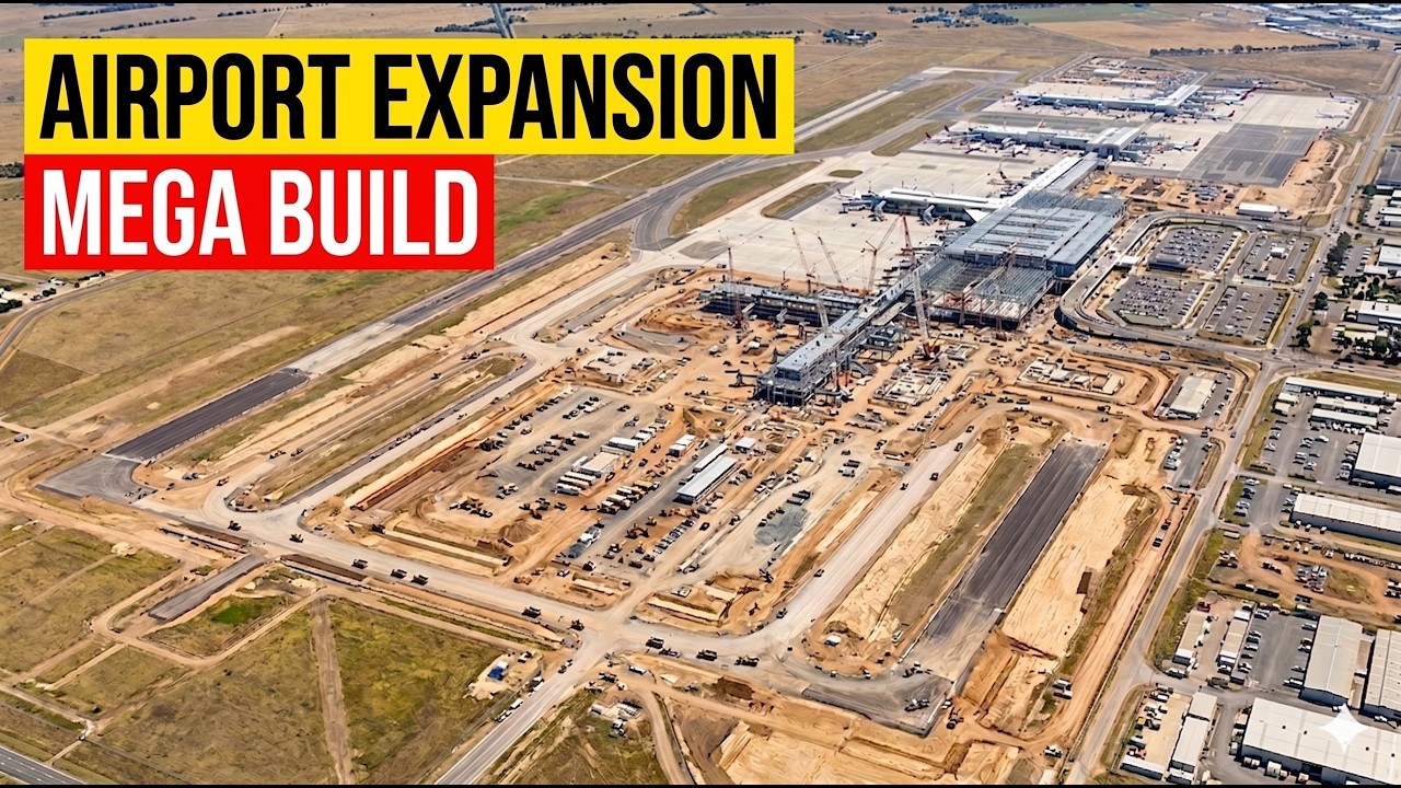 Melbourne Airport Expansion  The Biggest Build in Australia