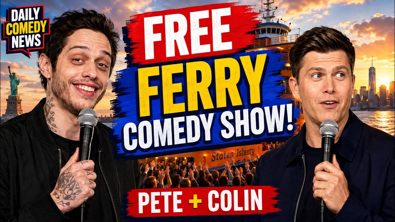Pete Davidson & Colin Jost’s Free Staten Island Ferry Comedy Show,