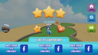 Mini Golf Stars 2 all holes 3 stars  Calamari Level 33 - 40