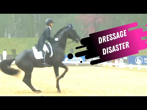 Dressage Disaster: Raining Horse