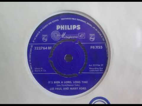 Sultry - LES PAUL & MARY FORD - It's Been A Long Long Time - PHILIPS PB 1155 UK 1961 Souful Gem