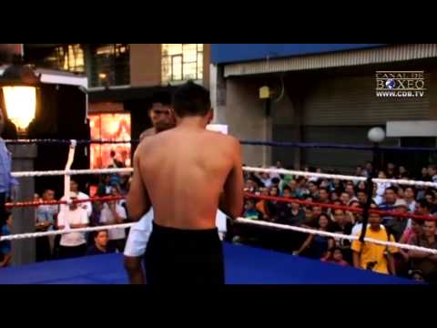 Jose Fonseca Vs Cristobal Ramos II Parque Central, San Jose, Costa Rica 21 de diciembre 2013