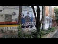 La Macarena Street Walk In Bogota Colombia